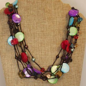 Premier Design Rainbow Color Necklace
